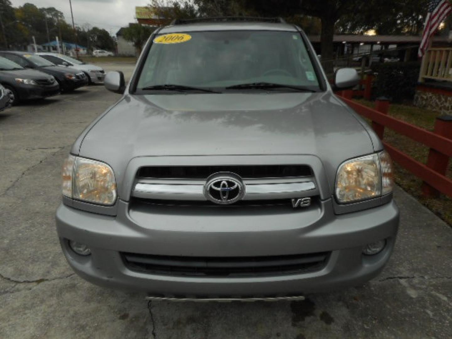 2006 GRAY TOYOTA SEQUOIA SR5 (5TDZT34A16S) , located at 10405 Abercorn Street, Savannah, GA, 31419, (912) 921-8965, 31.988262, -81.131760 - Photo#0